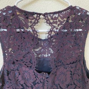 Banana Republic, size 10, sleeveless lace dress.